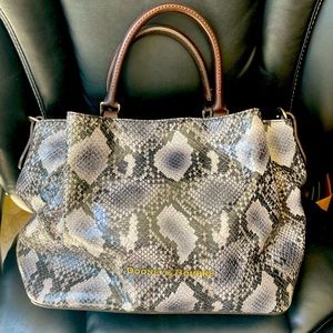 Dooney & Bourke snakeskin bag